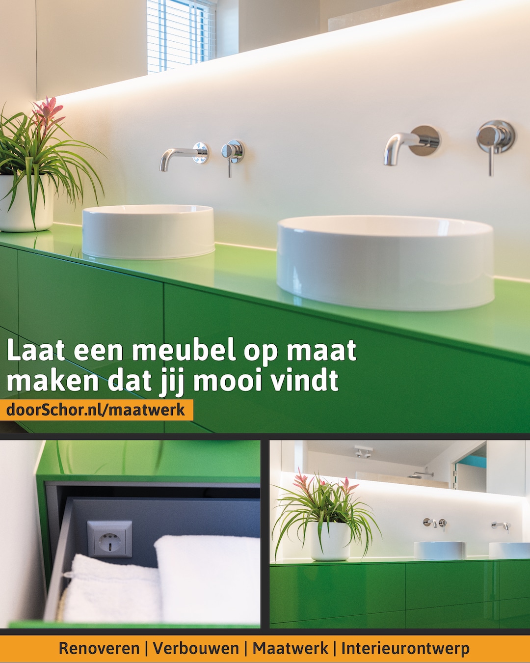 Maatwerk uit onze eigen meubelmakerij - doorSchor